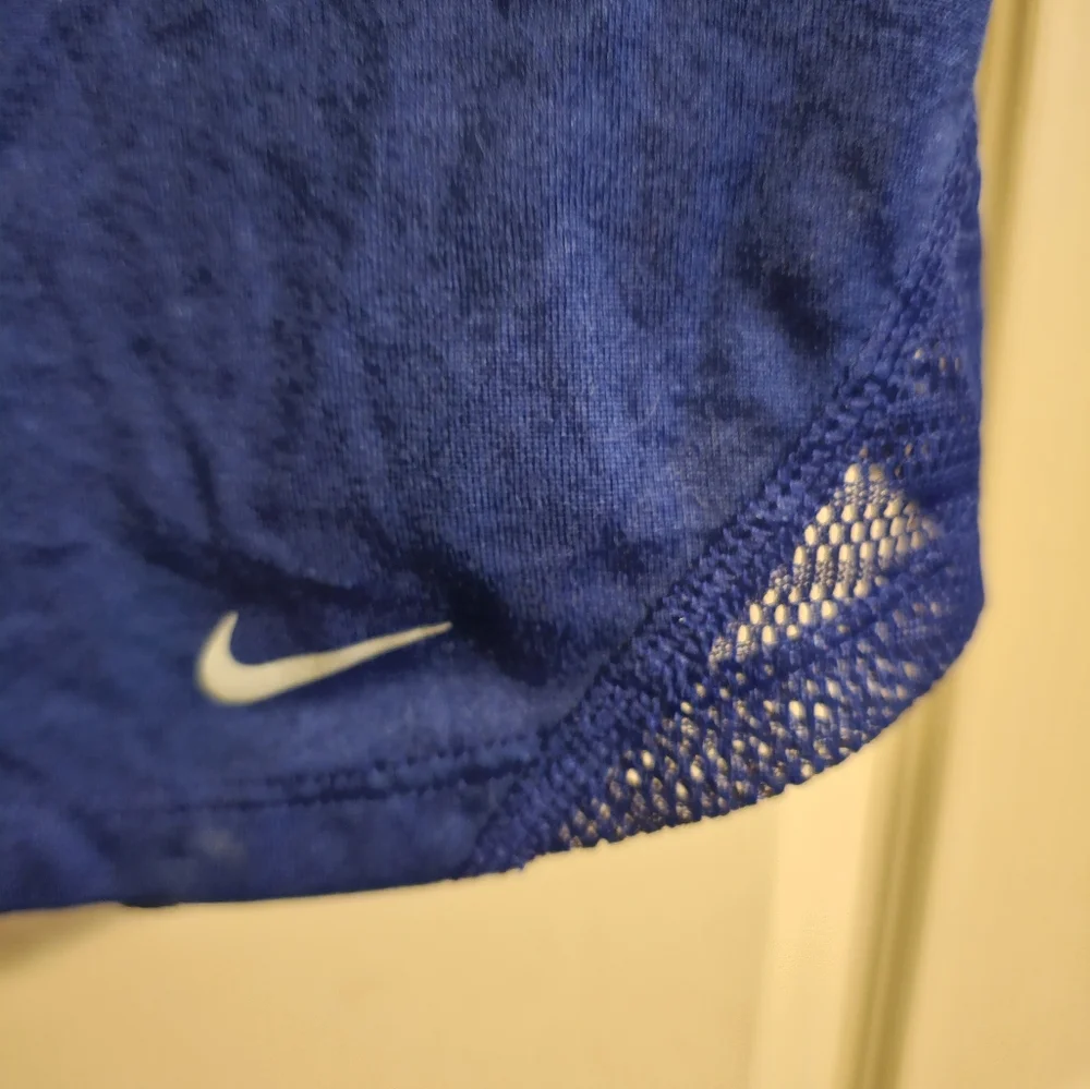 Nike Dri-Fit XS Blue Mesh Tank Top